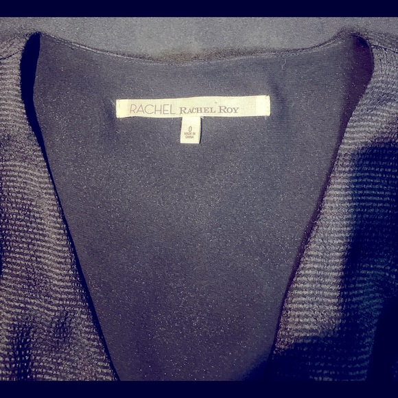 NWOT RACHEL Rachel Roy Black Romper - Picture 2 of 4